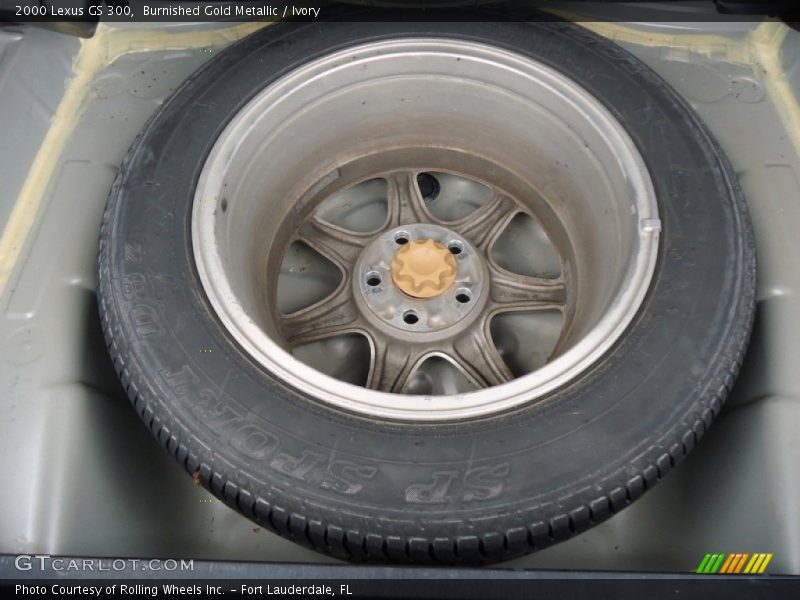 Burnished Gold Metallic / Ivory 2000 Lexus GS 300
