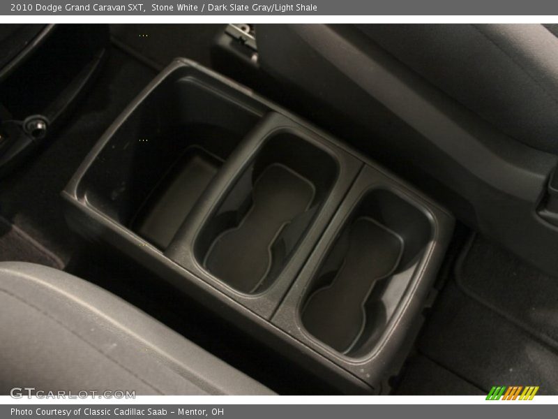 Stone White / Dark Slate Gray/Light Shale 2010 Dodge Grand Caravan SXT