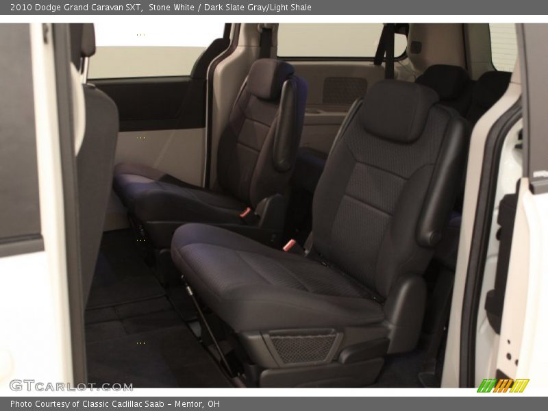 Stone White / Dark Slate Gray/Light Shale 2010 Dodge Grand Caravan SXT