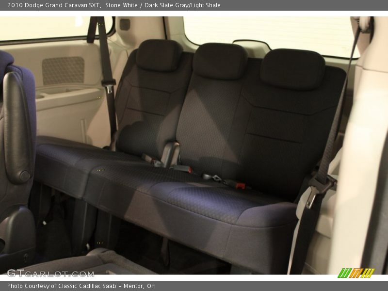 Stone White / Dark Slate Gray/Light Shale 2010 Dodge Grand Caravan SXT