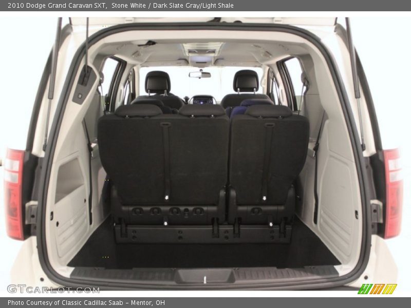 Stone White / Dark Slate Gray/Light Shale 2010 Dodge Grand Caravan SXT