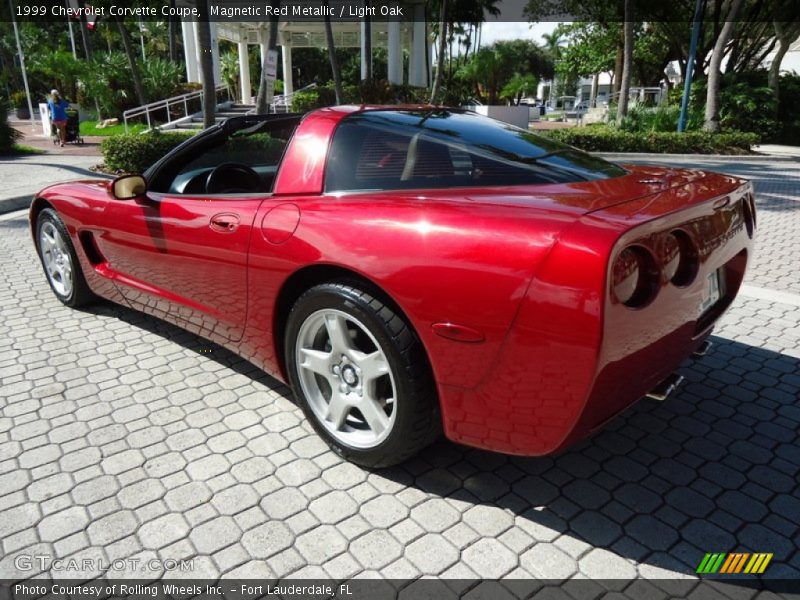 Magnetic Red Metallic / Light Oak 1999 Chevrolet Corvette Coupe
