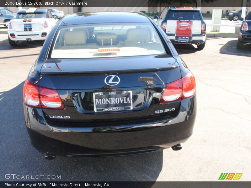 Black Onyx / Cashmere 2006 Lexus GS 300