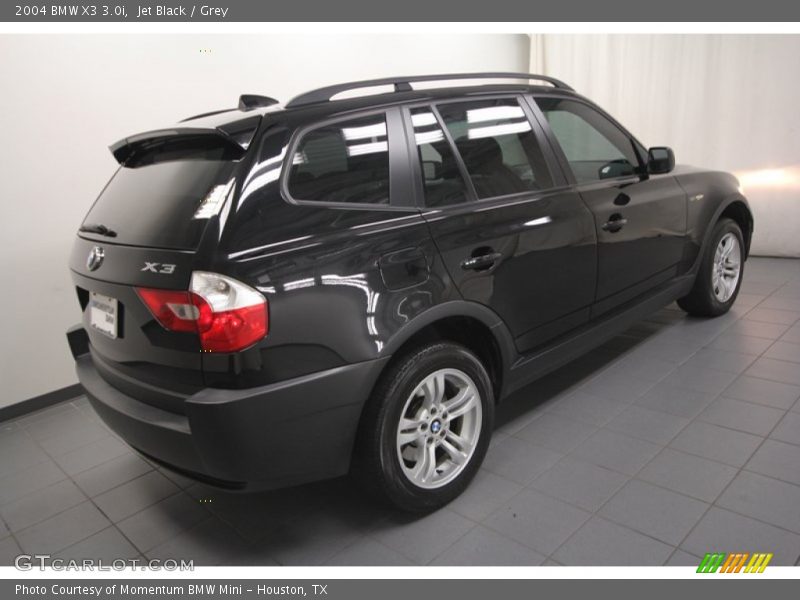 Jet Black / Grey 2004 BMW X3 3.0i