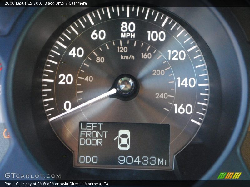Black Onyx / Cashmere 2006 Lexus GS 300