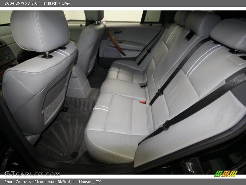 Jet Black / Grey 2004 BMW X3 3.0i