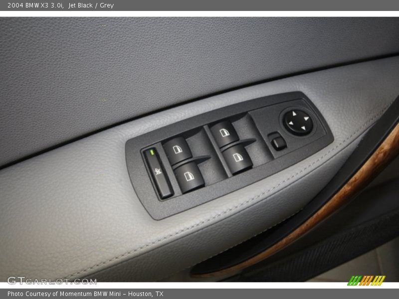 Jet Black / Grey 2004 BMW X3 3.0i