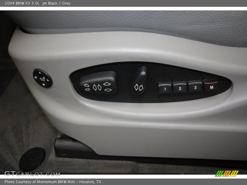 Jet Black / Grey 2004 BMW X3 3.0i