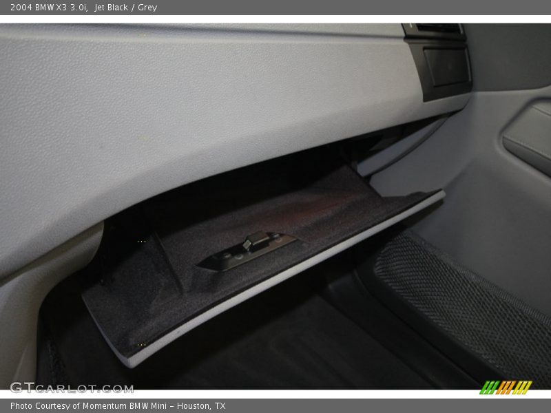 Jet Black / Grey 2004 BMW X3 3.0i