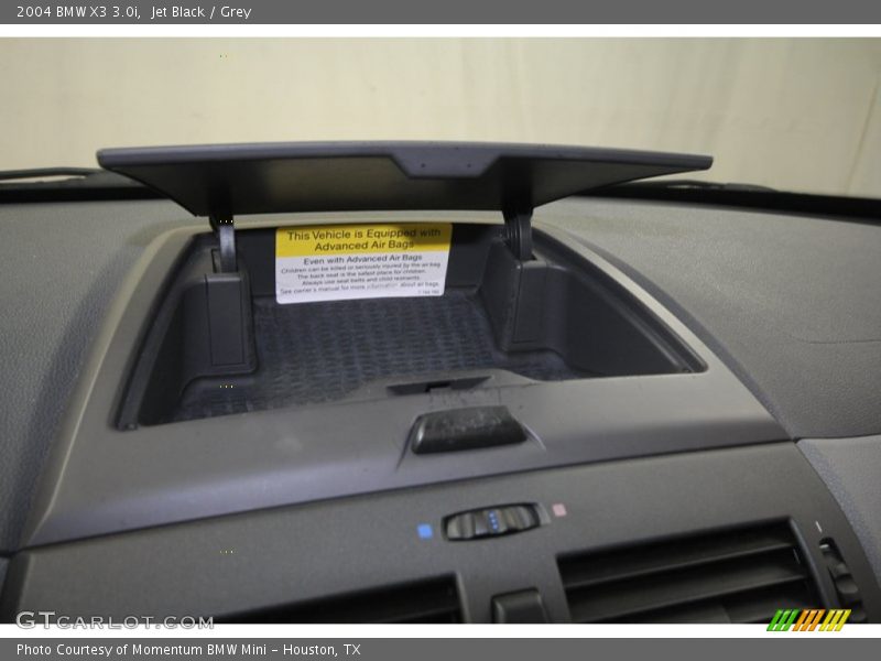 Jet Black / Grey 2004 BMW X3 3.0i