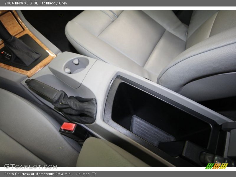 Jet Black / Grey 2004 BMW X3 3.0i