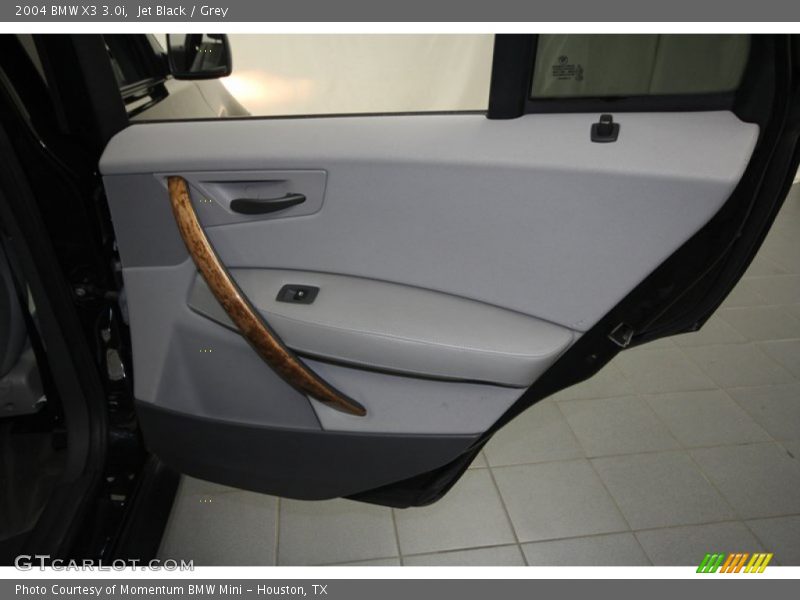 Jet Black / Grey 2004 BMW X3 3.0i