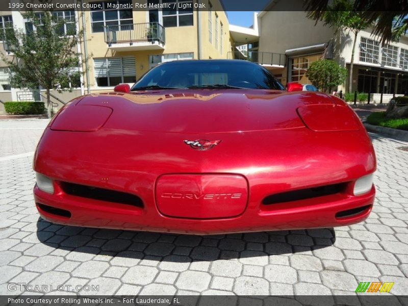 Magnetic Red Metallic / Light Oak 1999 Chevrolet Corvette Coupe