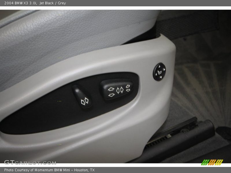 Jet Black / Grey 2004 BMW X3 3.0i