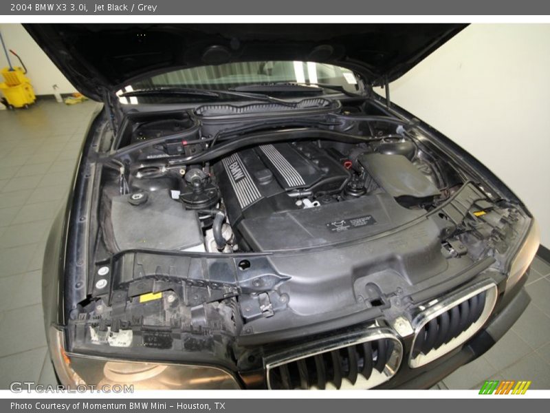 Jet Black / Grey 2004 BMW X3 3.0i