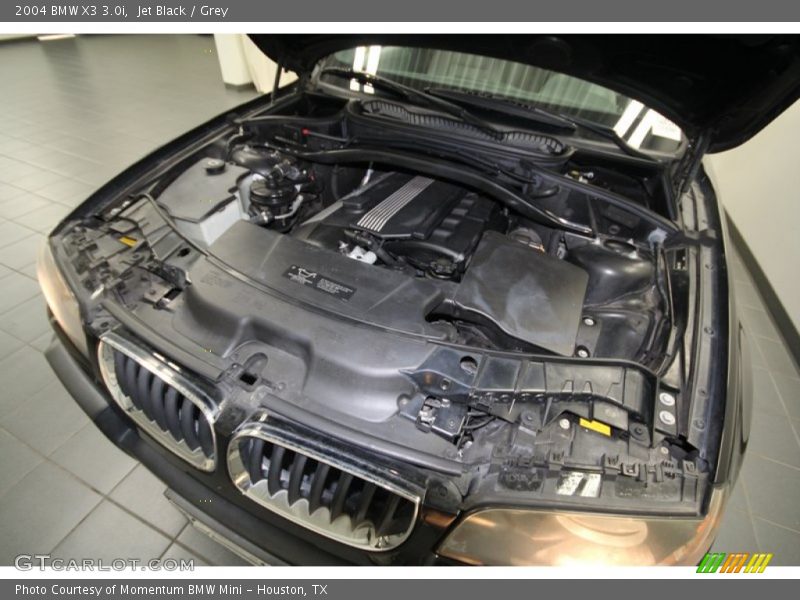 Jet Black / Grey 2004 BMW X3 3.0i