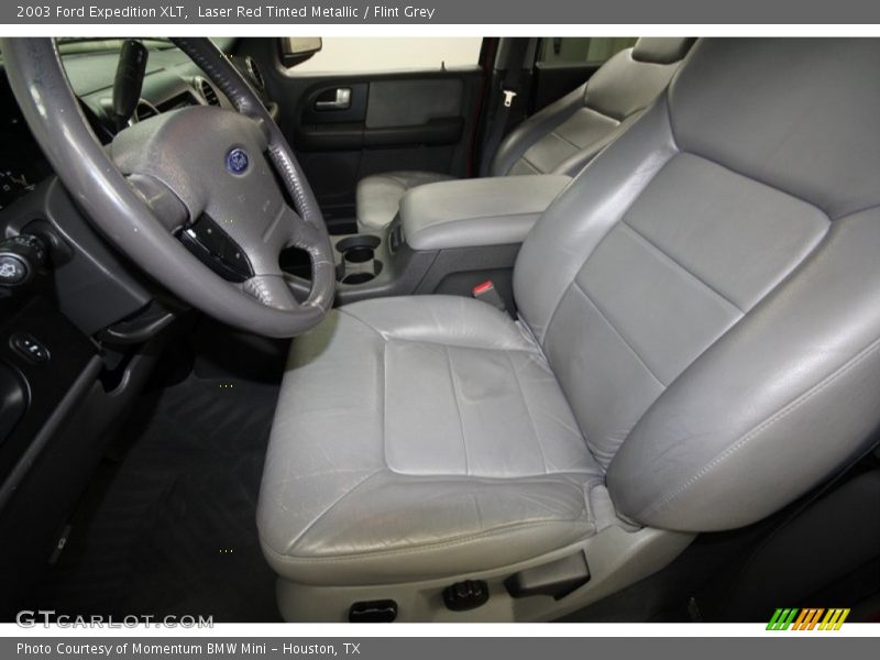 Laser Red Tinted Metallic / Flint Grey 2003 Ford Expedition XLT