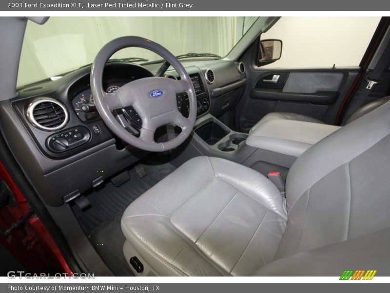 Laser Red Tinted Metallic / Flint Grey 2003 Ford Expedition XLT