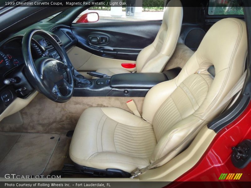 Light Oak Interior - 1999 Corvette Coupe 
