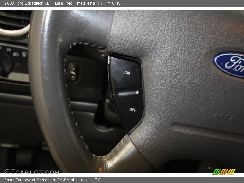 Laser Red Tinted Metallic / Flint Grey 2003 Ford Expedition XLT