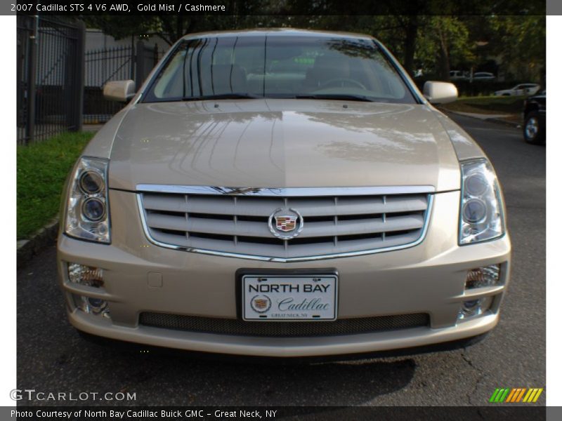 Gold Mist / Cashmere 2007 Cadillac STS 4 V6 AWD