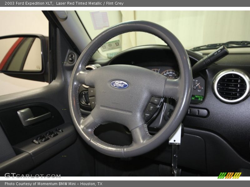 Laser Red Tinted Metallic / Flint Grey 2003 Ford Expedition XLT