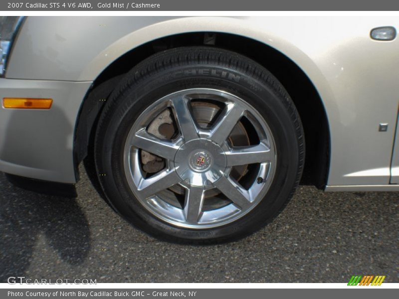 Gold Mist / Cashmere 2007 Cadillac STS 4 V6 AWD