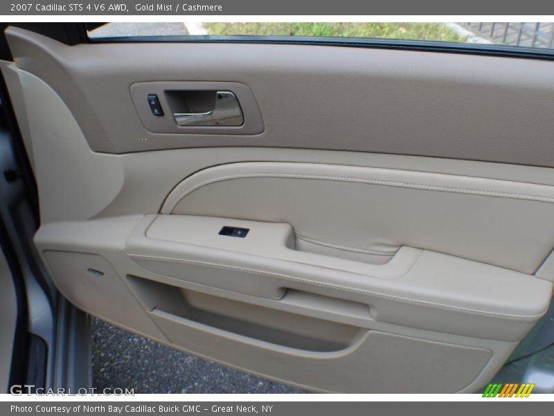 Gold Mist / Cashmere 2007 Cadillac STS 4 V6 AWD