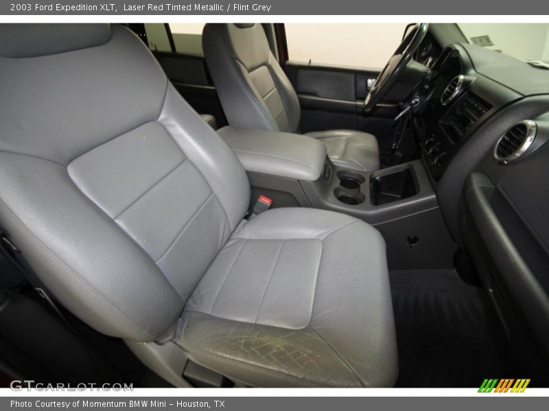 Laser Red Tinted Metallic / Flint Grey 2003 Ford Expedition XLT