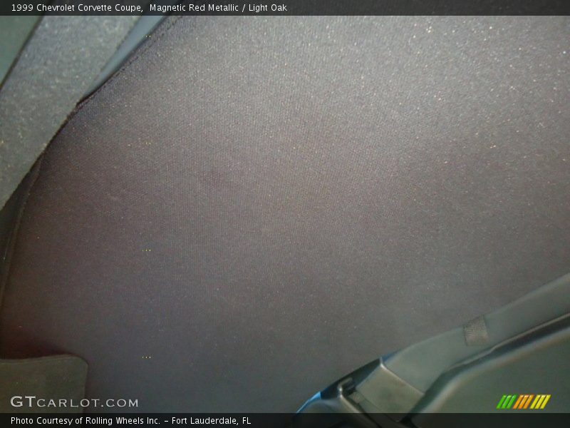 Magnetic Red Metallic / Light Oak 1999 Chevrolet Corvette Coupe