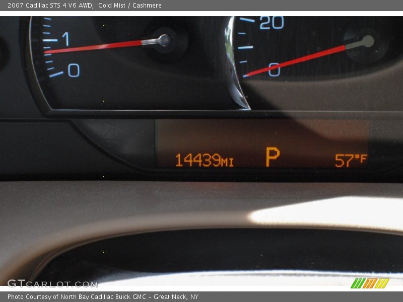 Gold Mist / Cashmere 2007 Cadillac STS 4 V6 AWD
