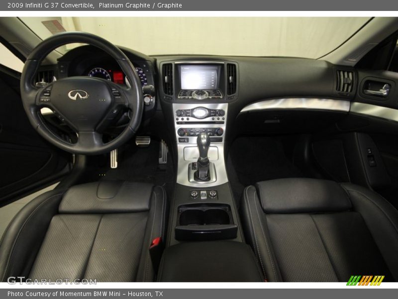 Platinum Graphite / Graphite 2009 Infiniti G 37 Convertible