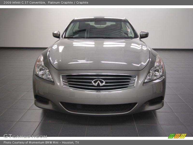 Platinum Graphite / Graphite 2009 Infiniti G 37 Convertible
