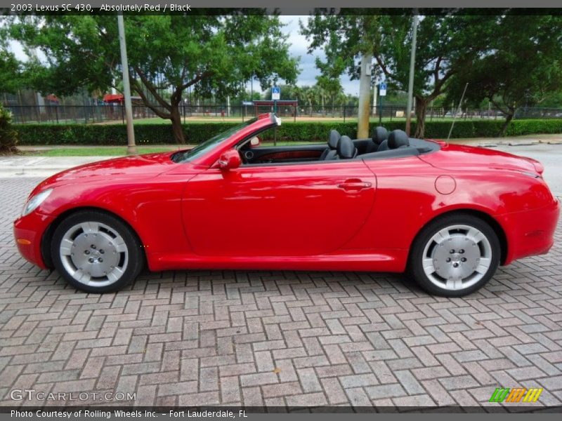  2003 SC 430 Absolutely Red