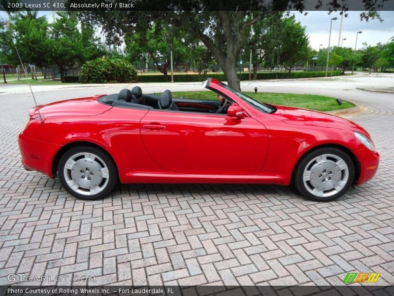  2003 SC 430 Absolutely Red