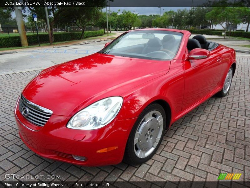 Front 3/4 View of 2003 SC 430