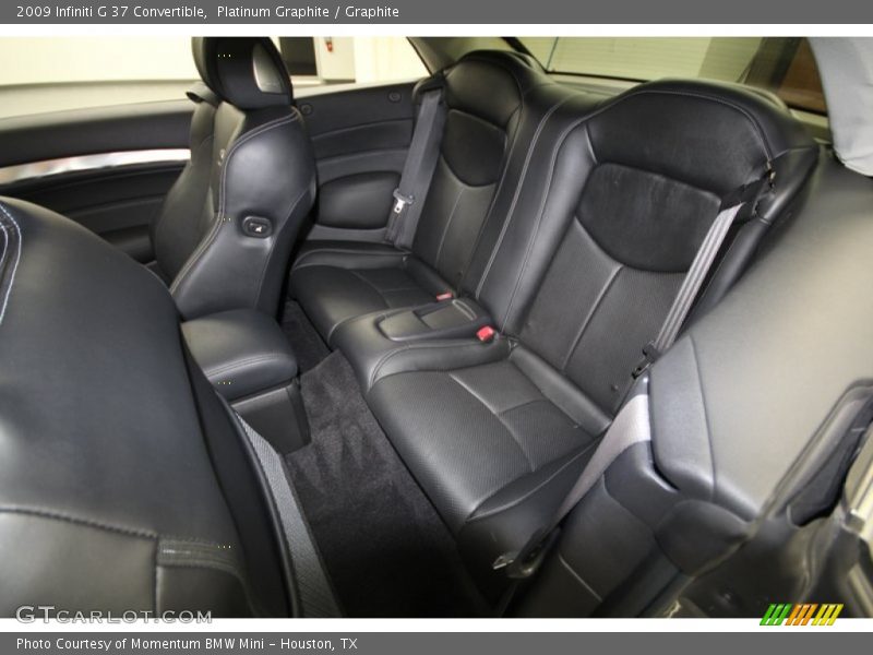 Platinum Graphite / Graphite 2009 Infiniti G 37 Convertible