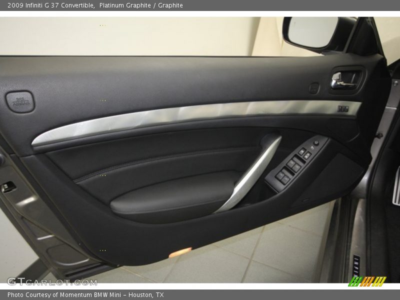 Platinum Graphite / Graphite 2009 Infiniti G 37 Convertible