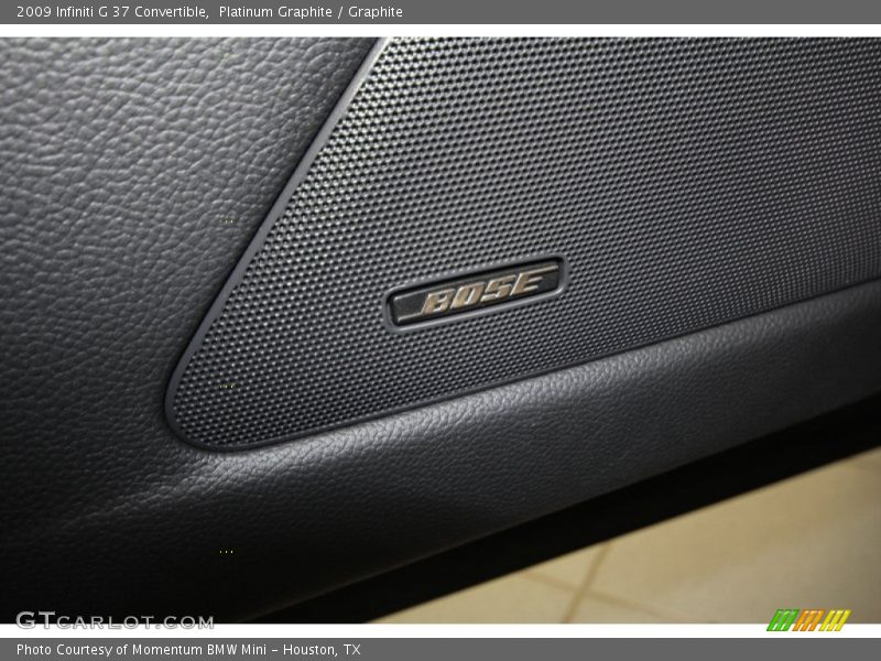 Platinum Graphite / Graphite 2009 Infiniti G 37 Convertible