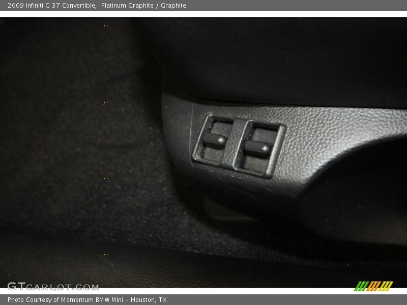Platinum Graphite / Graphite 2009 Infiniti G 37 Convertible