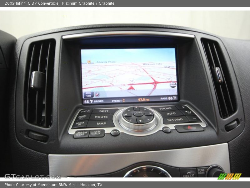 Platinum Graphite / Graphite 2009 Infiniti G 37 Convertible