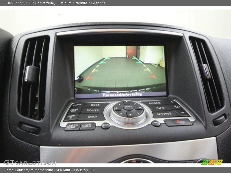 Platinum Graphite / Graphite 2009 Infiniti G 37 Convertible