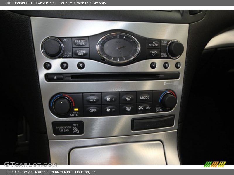 Platinum Graphite / Graphite 2009 Infiniti G 37 Convertible