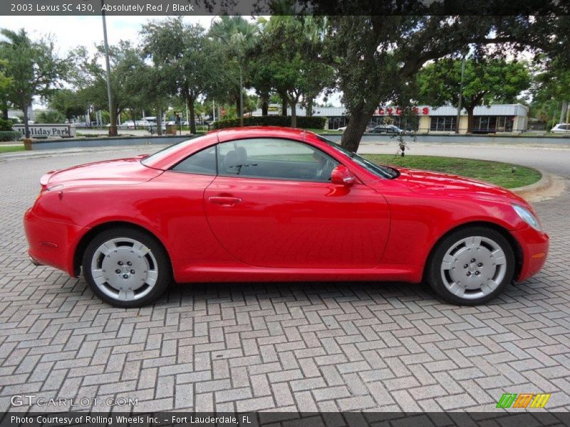  2003 SC 430 Absolutely Red