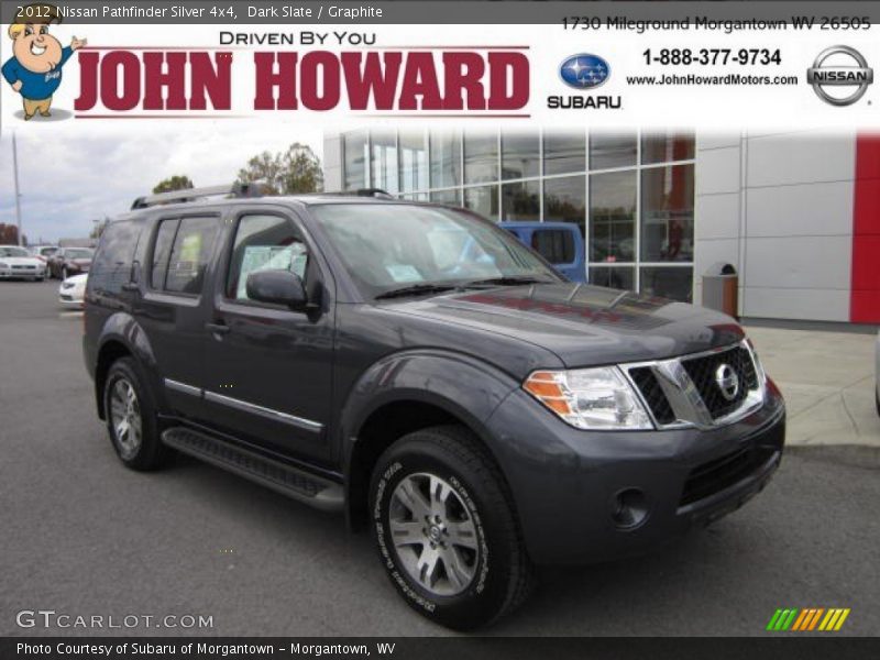 Dark Slate / Graphite 2012 Nissan Pathfinder Silver 4x4