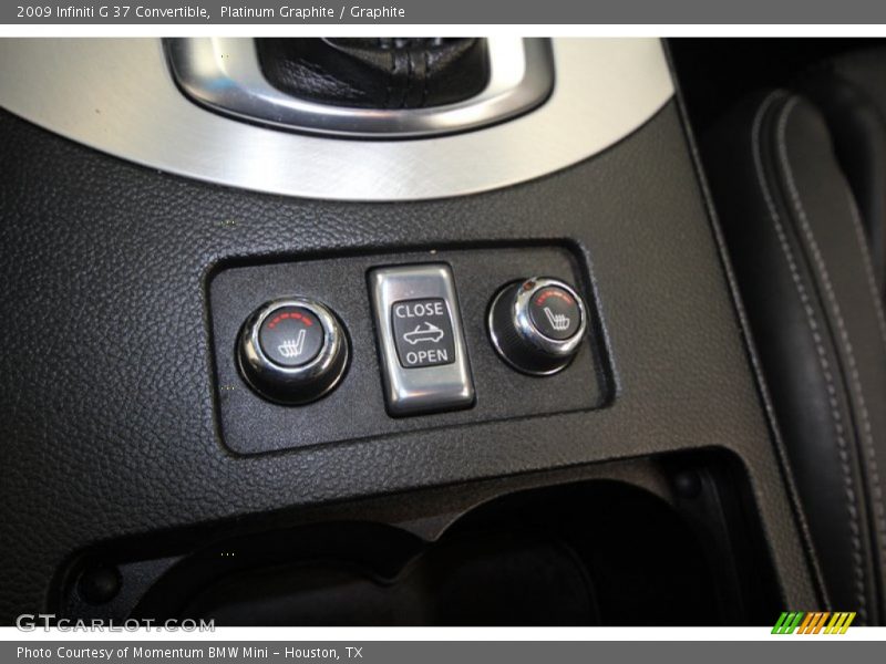 Platinum Graphite / Graphite 2009 Infiniti G 37 Convertible