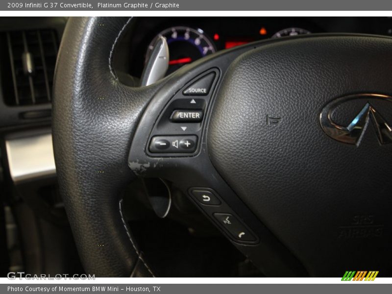 Platinum Graphite / Graphite 2009 Infiniti G 37 Convertible