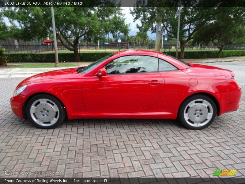 2003 SC 430 Absolutely Red