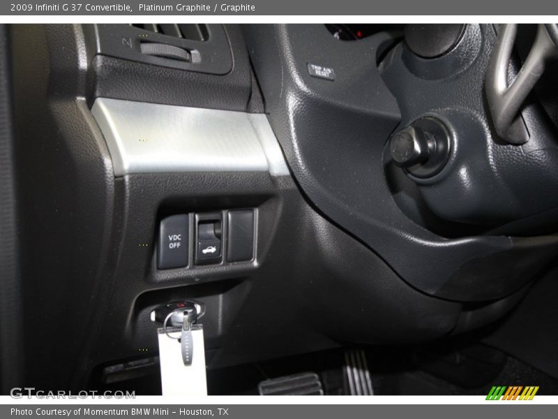 Platinum Graphite / Graphite 2009 Infiniti G 37 Convertible