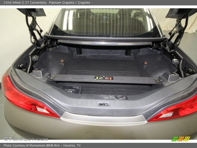 Platinum Graphite / Graphite 2009 Infiniti G 37 Convertible